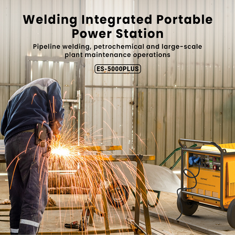 Battery Powered Welder Welder Generator Wheel Battery Back up Solar Powered Silent Portable Power Station Generator Replace Gasoline Diesel Welder Generator