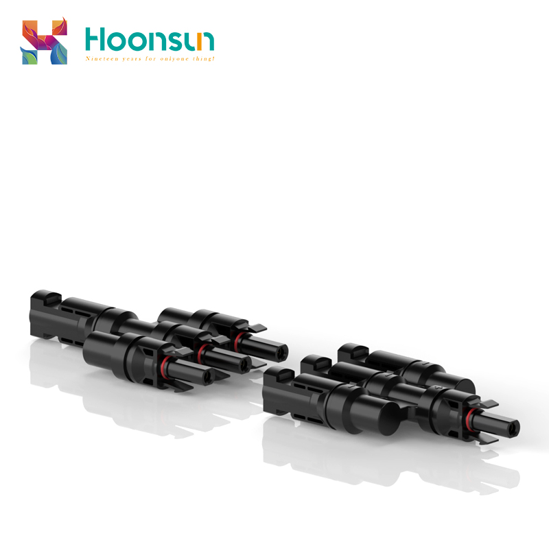 High Voltage Waterproof Solar Cable Connector for DC Applications