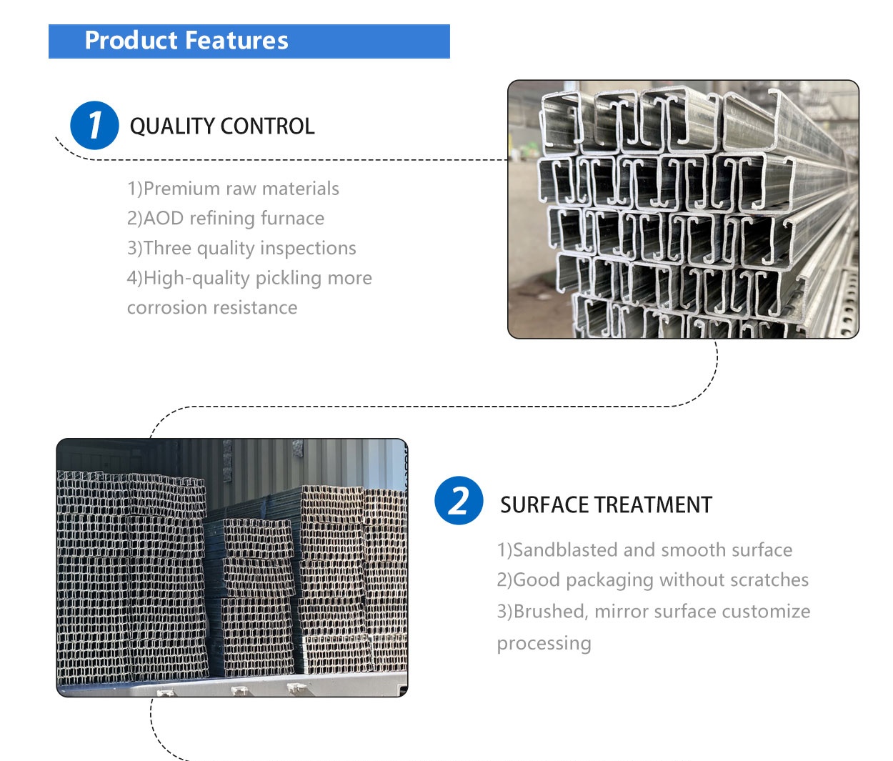 Solar Panel Ground Mounts Solar Mounting Steel Structure C Channel Steel Profile