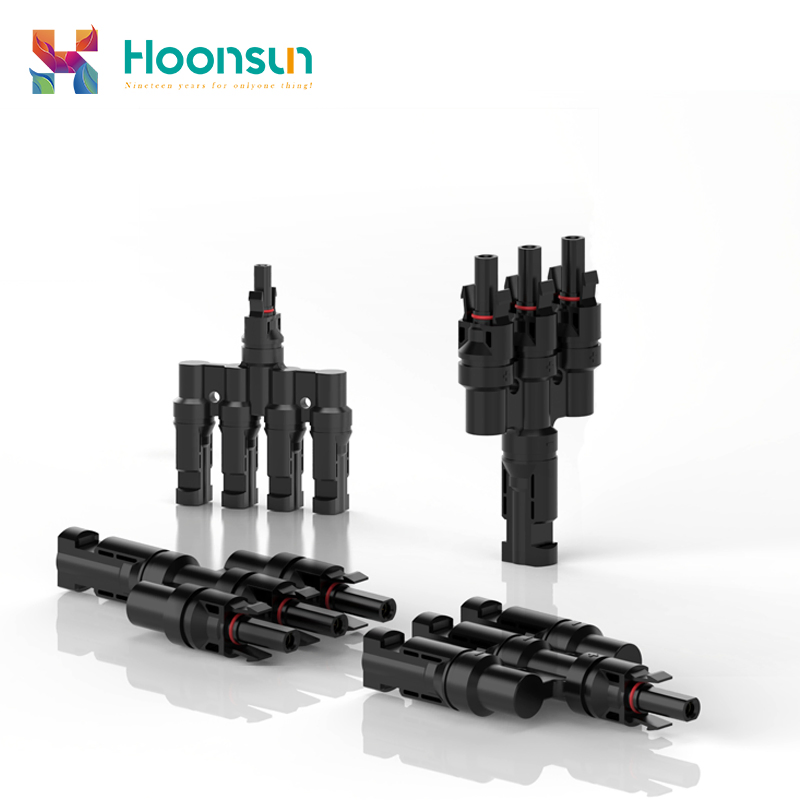 High Voltage Waterproof Solar Cable Connector for DC Applications
