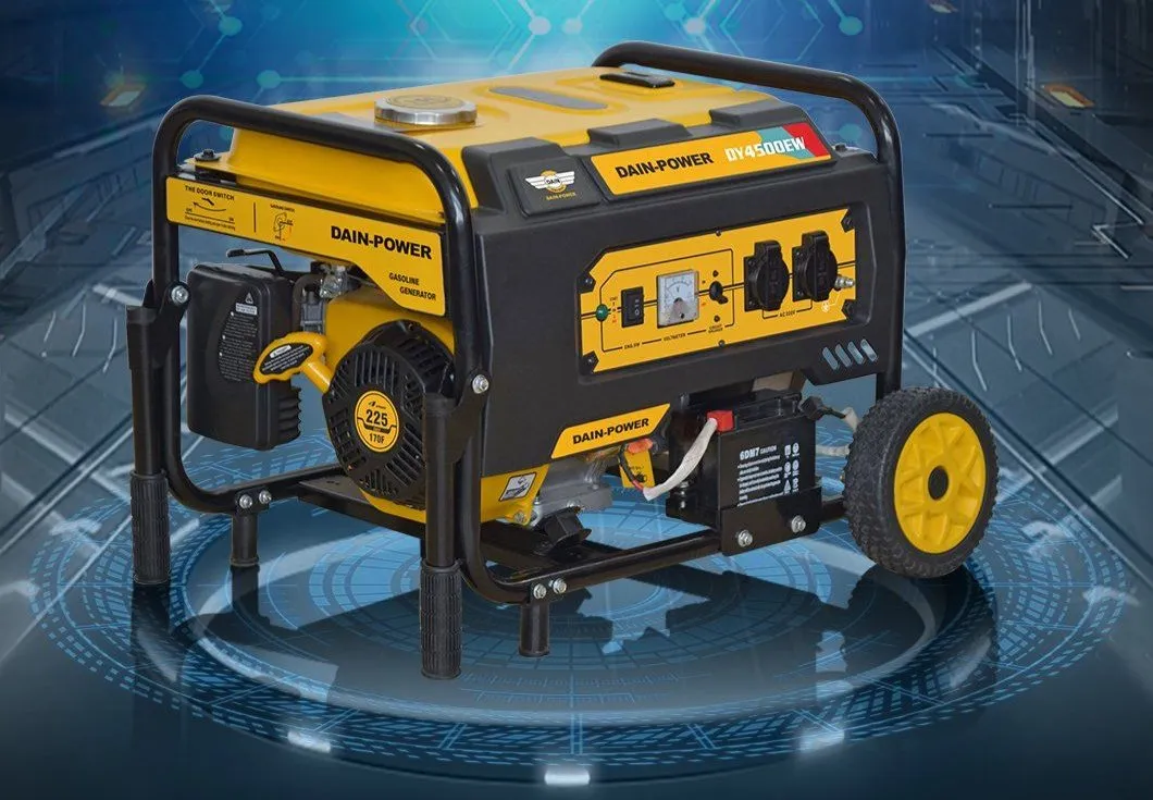 Inverter Gasoline Petrol Diesel Solar Mobile Portable Generator