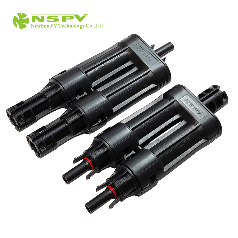 PV 4.0 Cable Assemblies with Fuse Y-Type Branch Connector for Solar System
