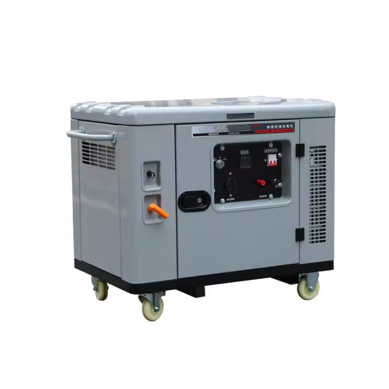Silent Portable Diesel Gasoline Small Electric Genset Diesel Engine Parts Soundproof Solar Hot Sale 5kw 6kw 7kw 8kw for Home Inverter Generator Set Single Phase