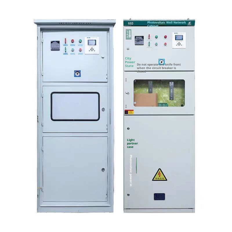 Photovoltaic Grid-Connected Cabinet IP45 GGD Model 100-600KW Solar Metering Anti-Islanding Combiner Box Manufacturer