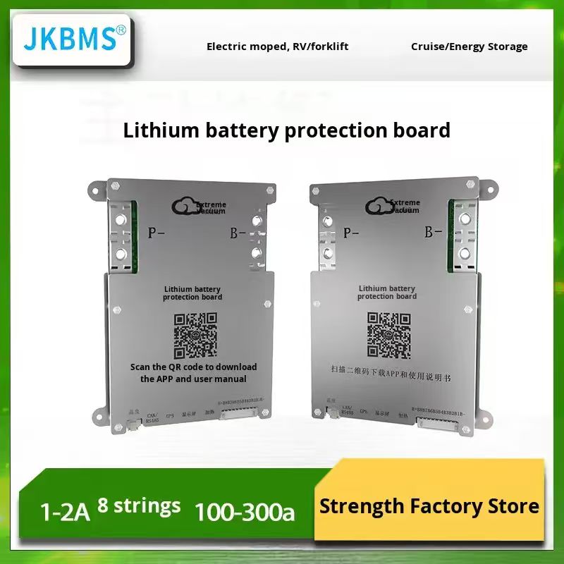 JK BMS 7S-16S 200A 300A CAN RS485 Wireless BMS for Solar Energy Storage Inverter