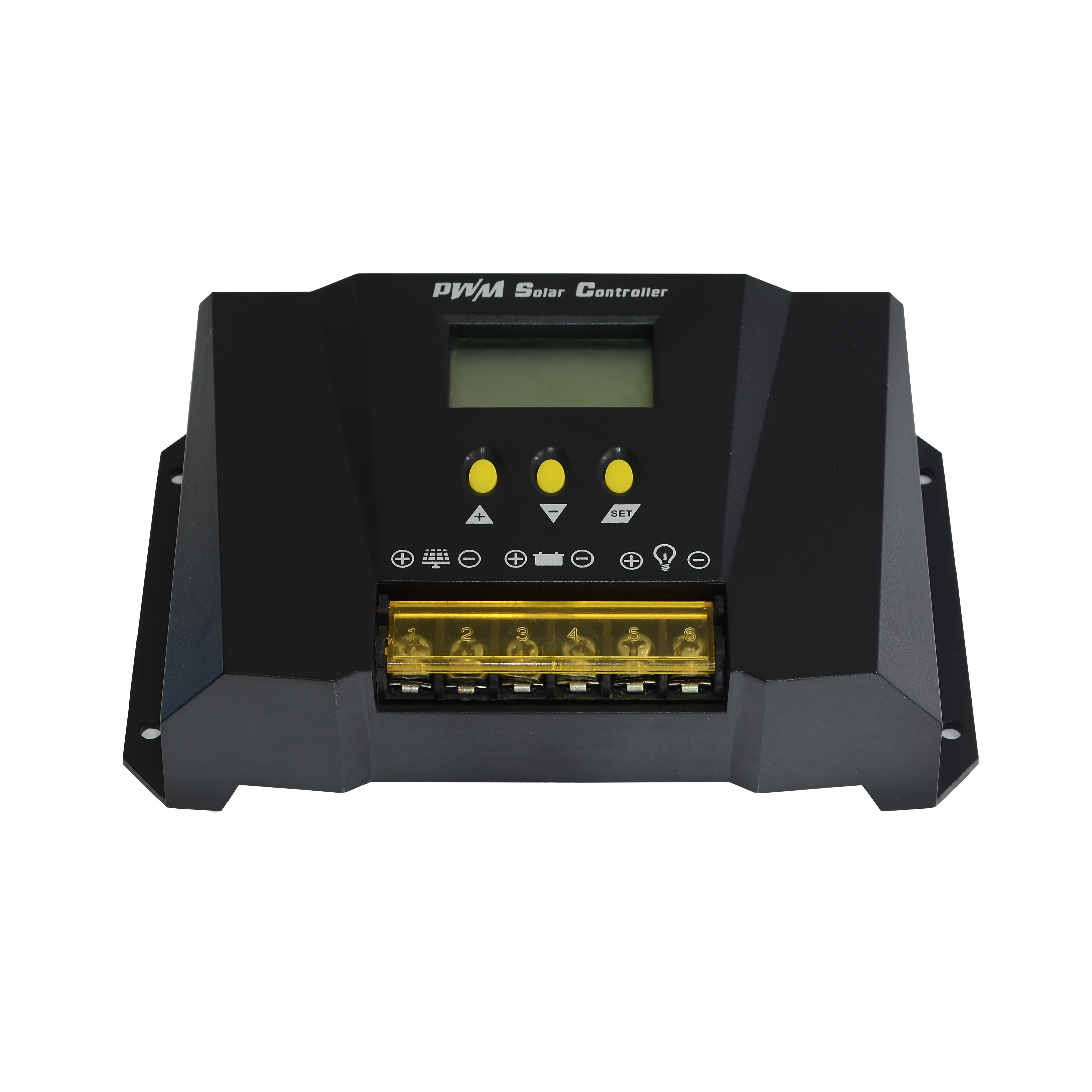 10A-60A 12v/24v/48v Waterproof PWM/MPPT Solar Charge Controller with Aluminium Outer