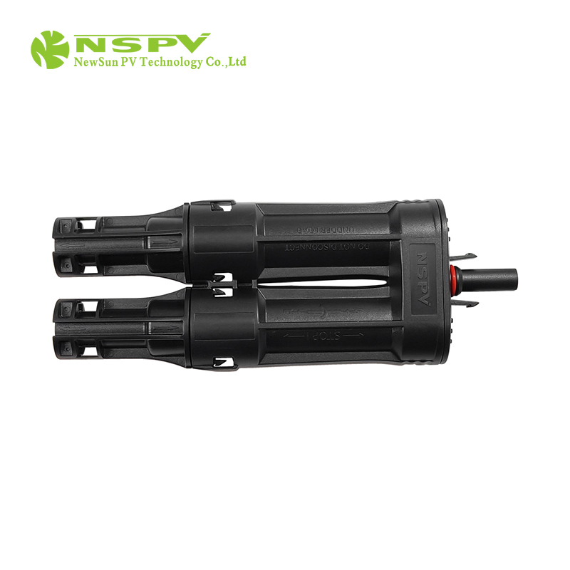 PV 4.0 Cable Assemblies with Fuse Y-Type Branch Connector for Solar System