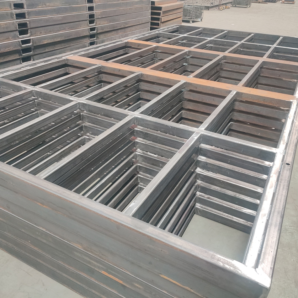 ISO9001 Factory Hot-dip Galvanized Parts Steel Fabrication Frame Heavy Metal Welding Services Custom Sheet Metal Fabrication