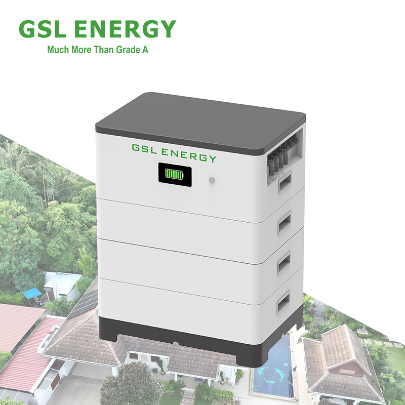 GSL ENERGY High Voltage Lithium Solar Battery 230.4V 460.8V 15kwh 19kw 30kw Lithium Lon Stackable Lifepo4 Solar Battery 11.52kwh