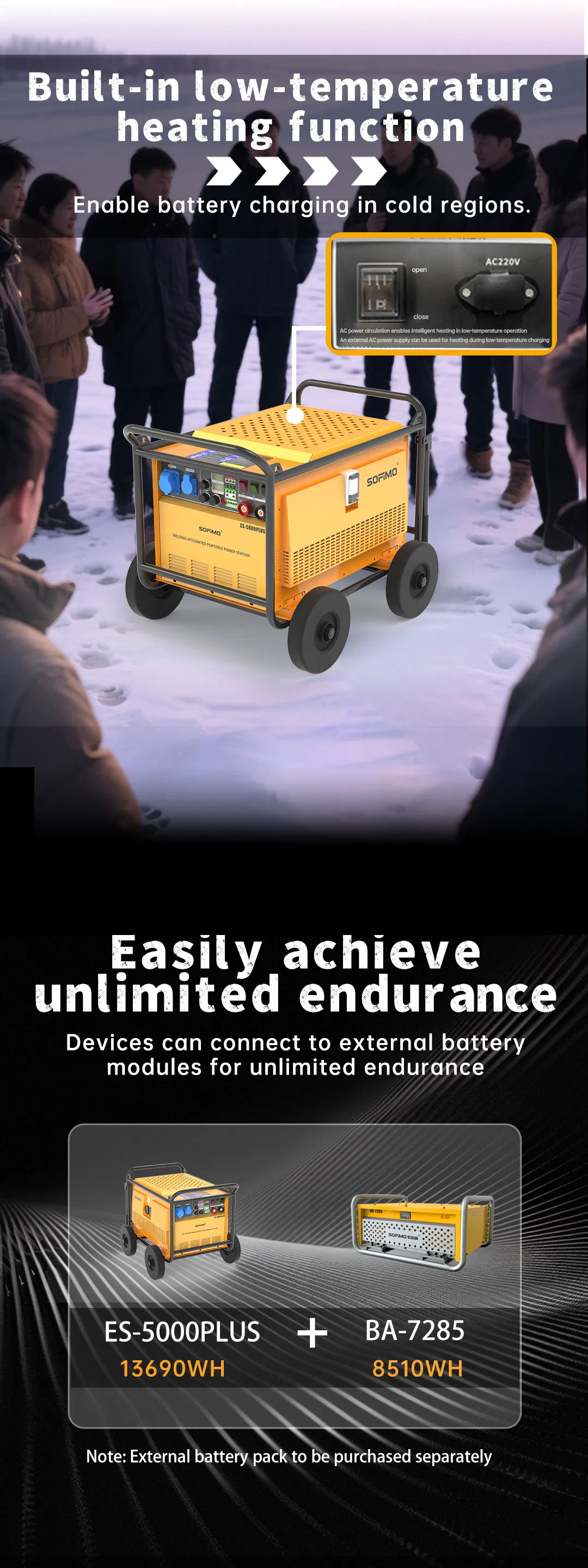 Robust casing and weather resistance details