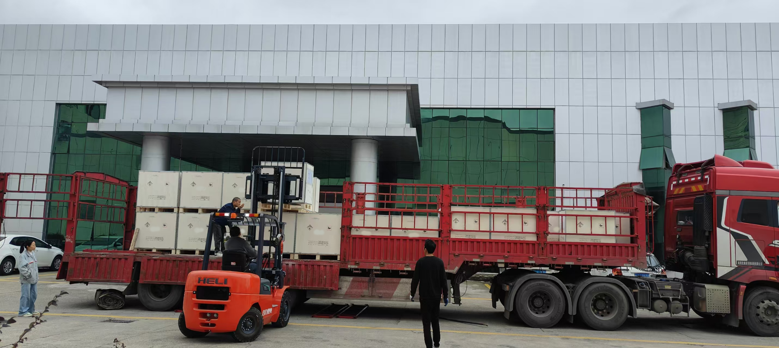 Forklift Loading