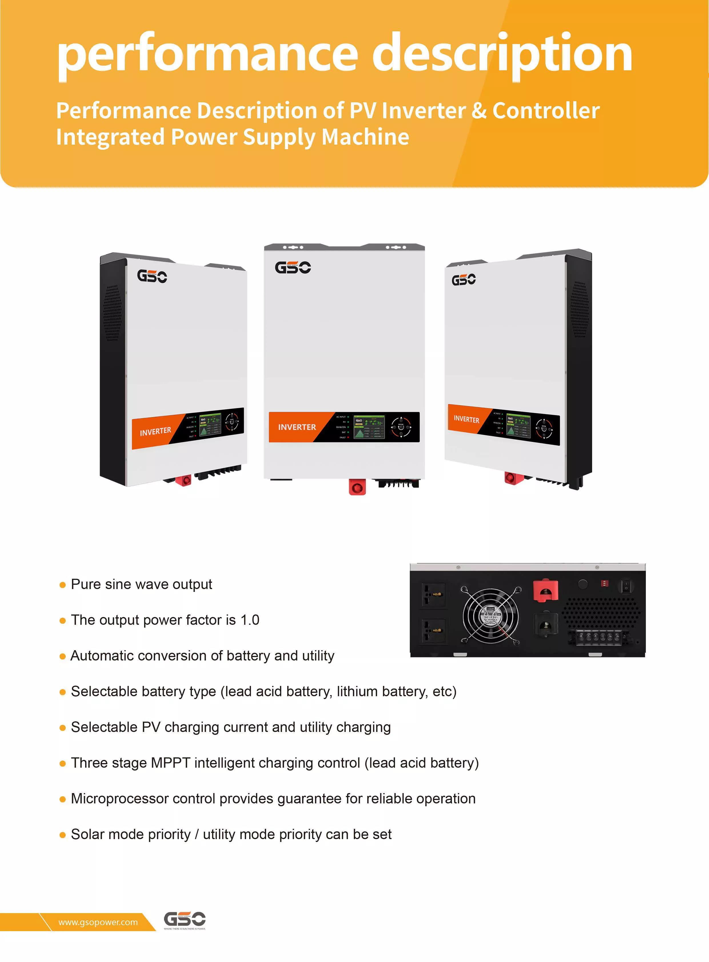 GST Series Inverter and Controller