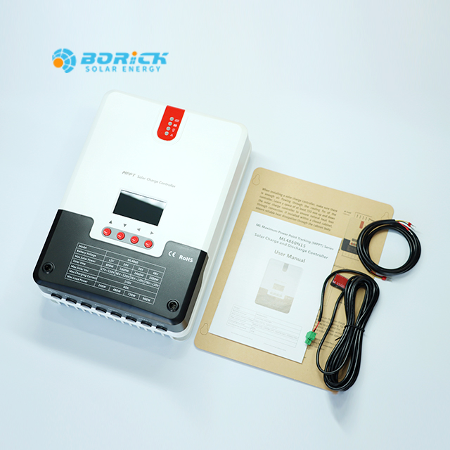 Custom Ml2440 40a Solar Regulator 12/24v 550w/1100w Mppt Solar Charge Controller For Home