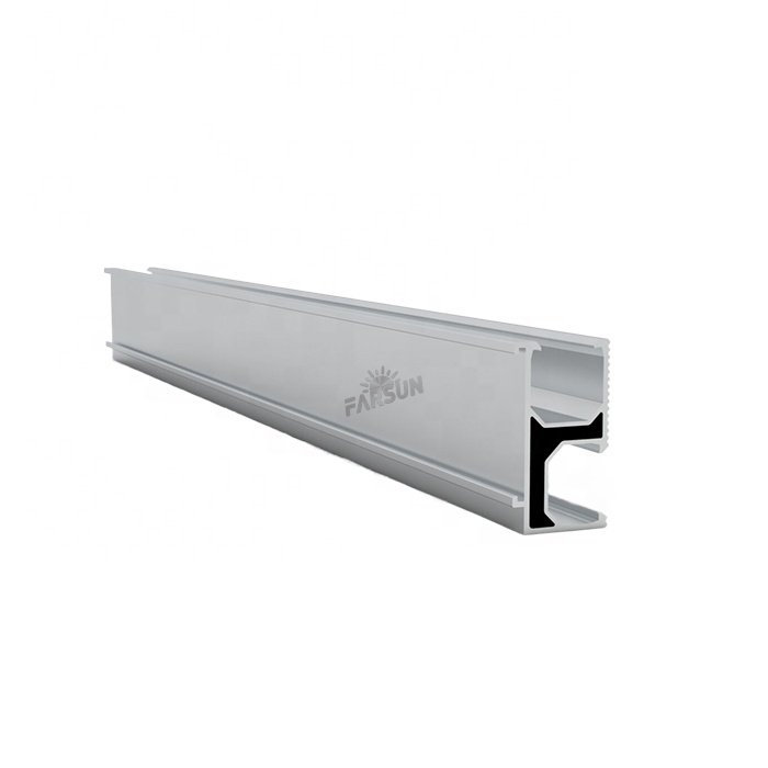 FarSun Roof Rail Solar Mounting Structure Rail Solar Aluminum