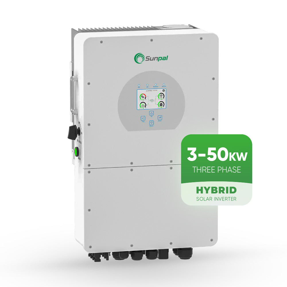 Deye Ip65 Mppt Hybrid Solar Inverter Solare Ibrido Deye 5Kw 6Kw 8Kw 6.2Kw 10Kw 12Kw 16 Kw 3 Phase Hybrid Solar Power Inverter Eu