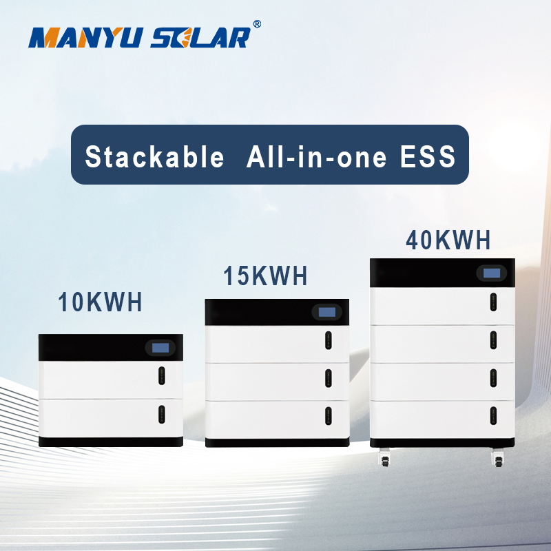 Customized 5KW to 30KWH All-in-One Power System Solar Energy System Stackable and Efficient with CAN Communication Port