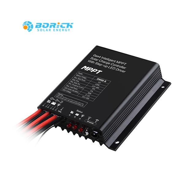 Srne Gen4 SR-DM Series Ce Certified 60w/12v Adjustable Mppt Solar Charge Controller 10a Smart IP67 Waterproof IP Grade
