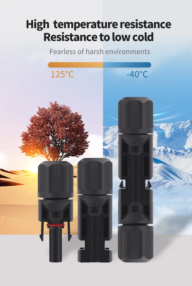Waterproof Solar Connector Specs