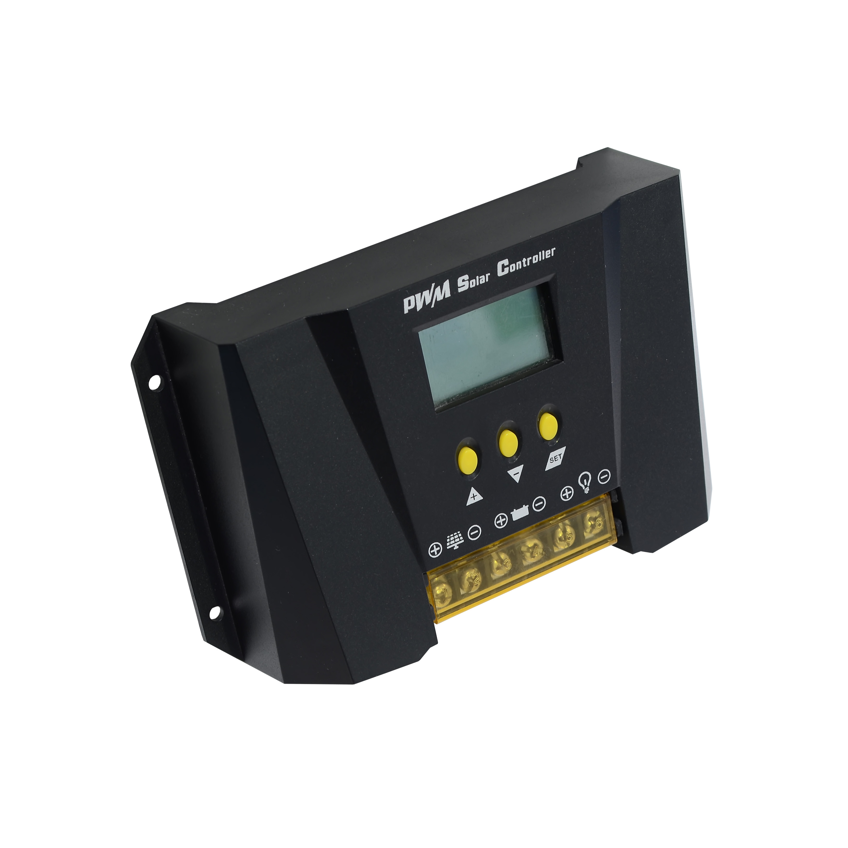 10A-60A 12v/24v/48v Waterproof PWM/MPPT Solar Charge Controller with Aluminium Outer