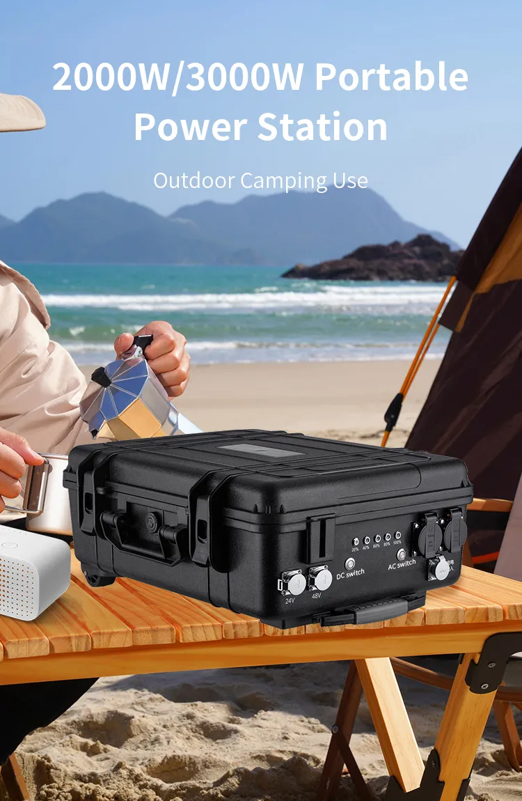 Emergency Charging for Electric Car 5km Driving Portable Solar Generator 6216wh