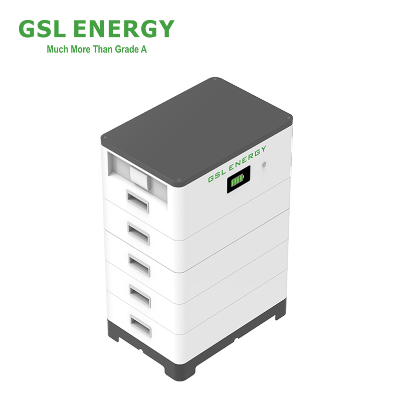 GSL ENERGY High Voltage Lithium Solar Battery 230.4V 460.8V 15kwh 19kw 30kw Lithium Lon Stackable Lifepo4 Solar Battery 11.52kwh