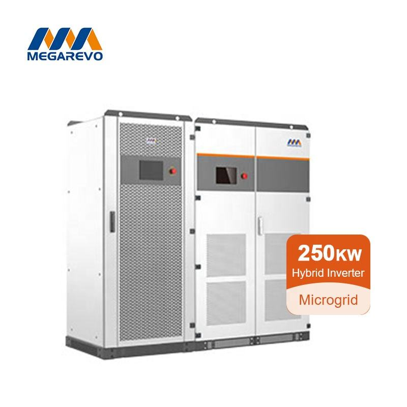 Industrial All-In-One Solar Power System 300kW 522kWh LiFePO4 Battery 250kW Hybrid Inverter Energy Storage Kit Liquid Cooling