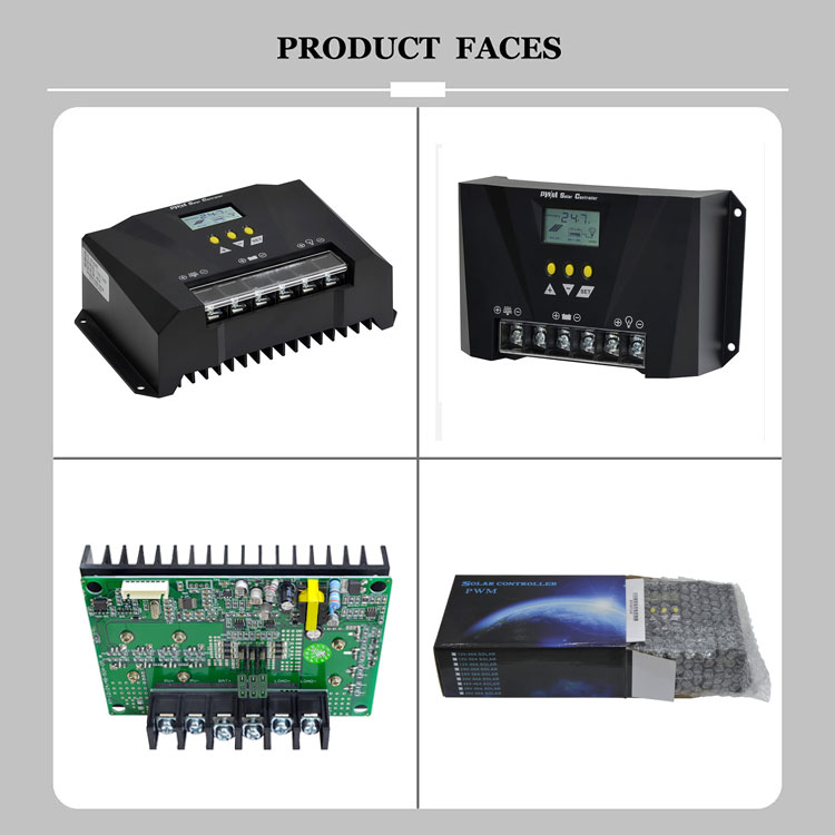 Waterproof PWM/MPPT Solar Charge Controller with Aluminium Outer