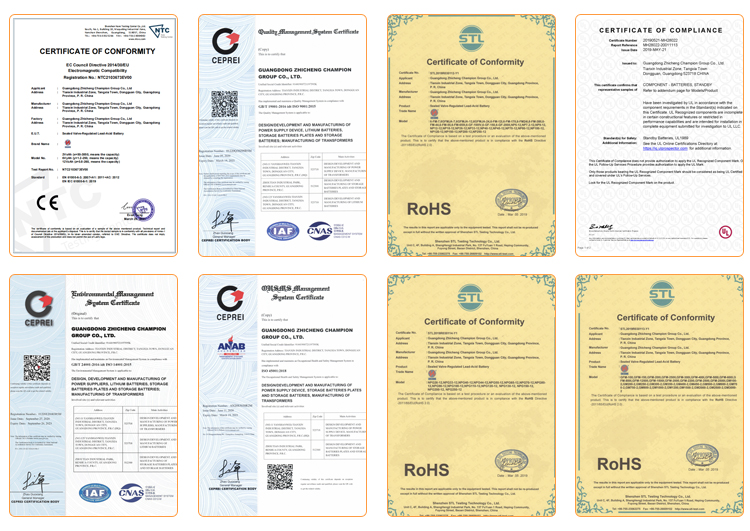 Certifications