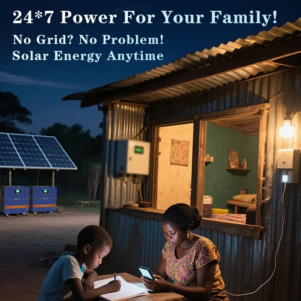600W 3kw 5kw All-in-One Solar System Home Energy Storage Portable Solar Generator