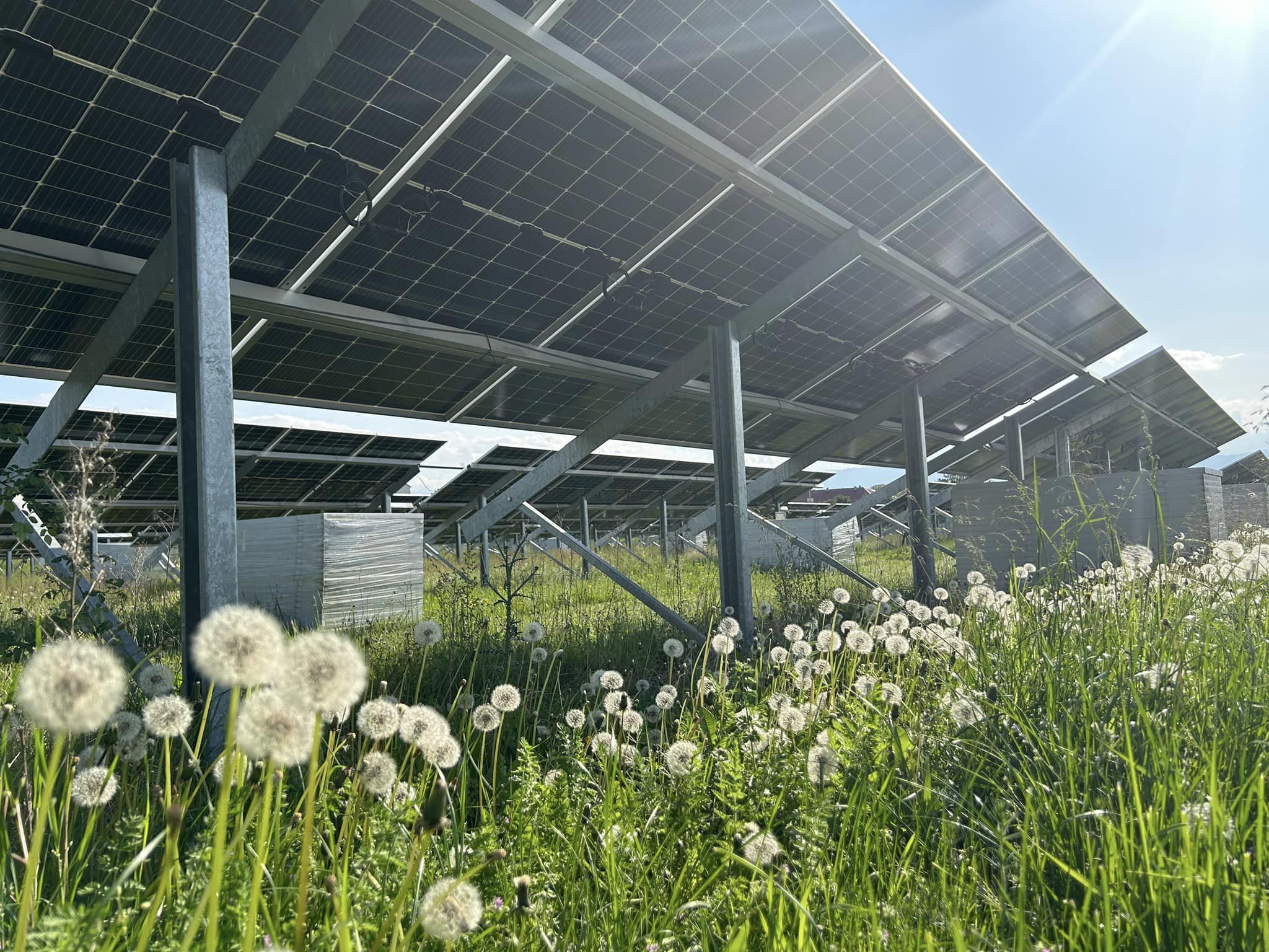 Solar tracker application site