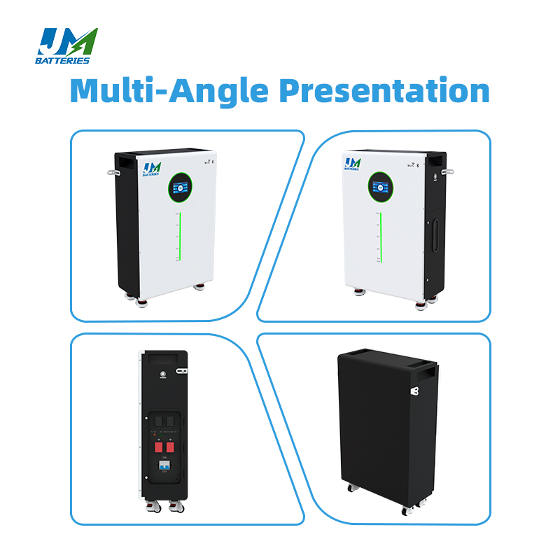 JM Factory Wholesale 51.2V 280Ah 14.3kWh 15kWh Floor-mounted LiFePO4 Battery 48V 300Ah 314Ah 15kWh Home Energy Storage System