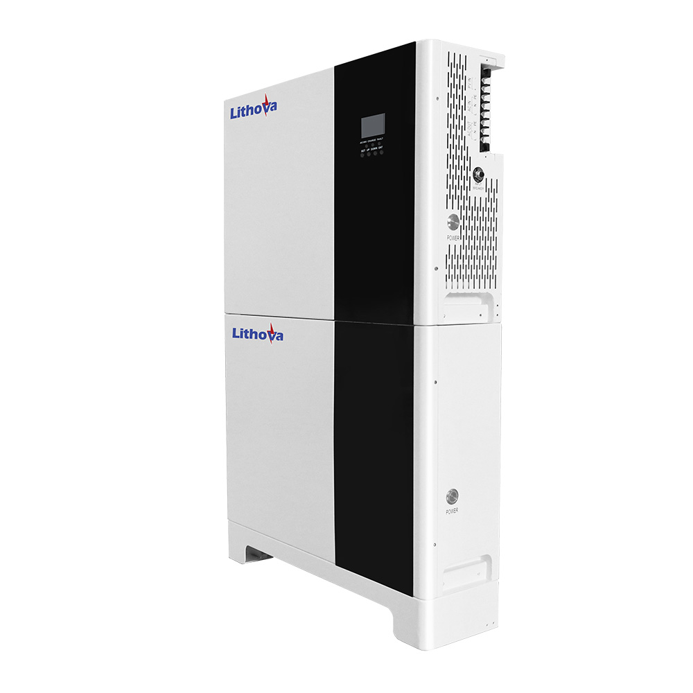 High Efficiency Integrated Power Combining Solar Inverter and Battery in Single Cabinet Home All in One Energy Storage System