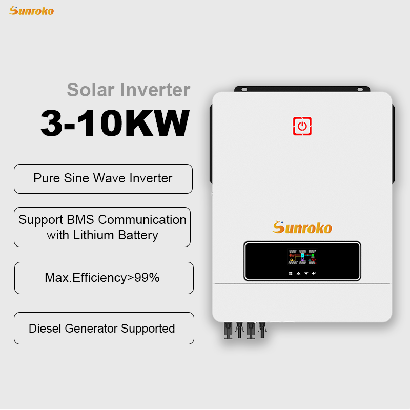 Complete Home All in One Hybrid Solar System 3Kva 3000W 5Kw 6Kw 10 Kva 12 Kw Off Grid Photovoltaic Solar Energy Power System