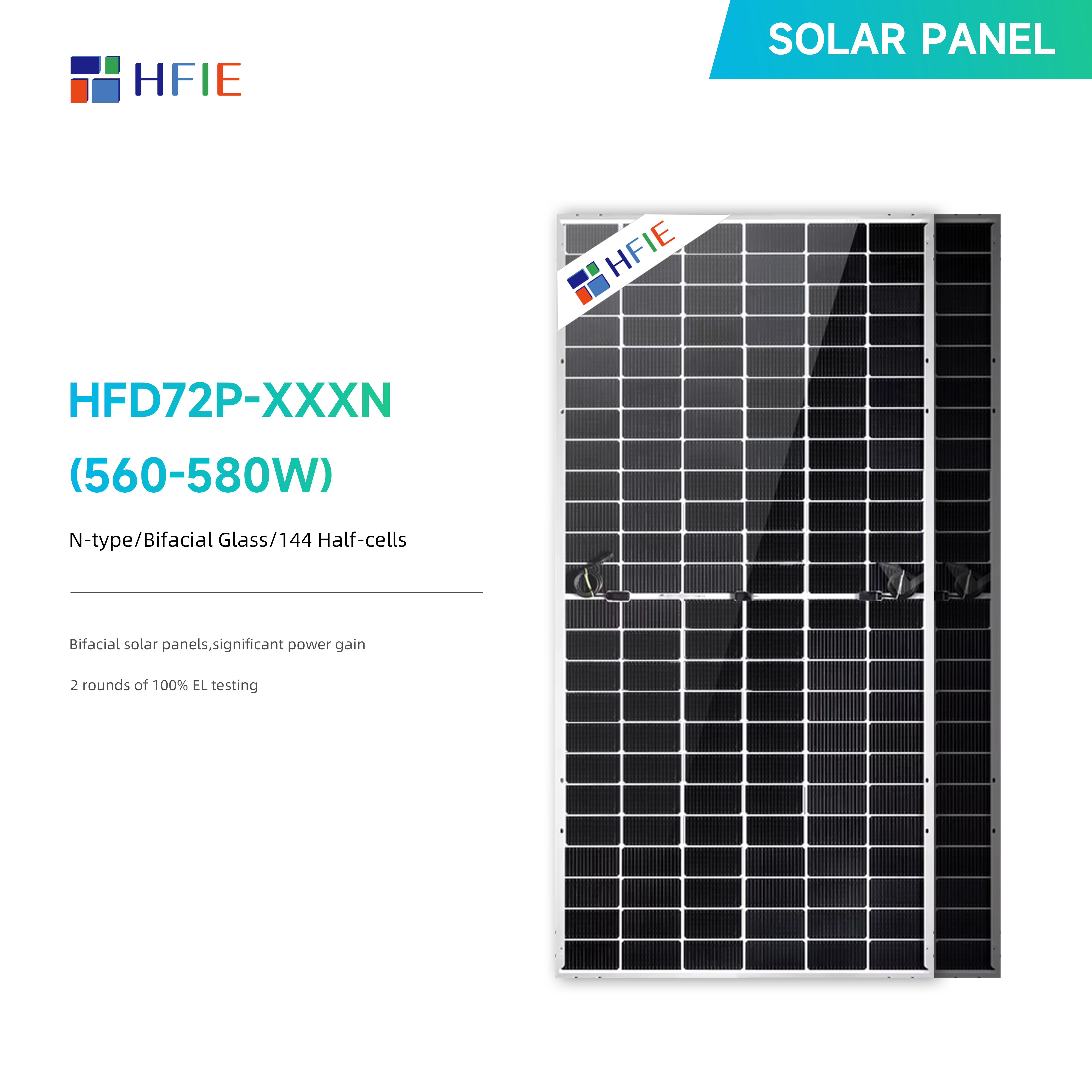 Hfie Large Scale Solar Panel Kit 500KW 1MWh | On/Off Grid Solar Energy System with Battery