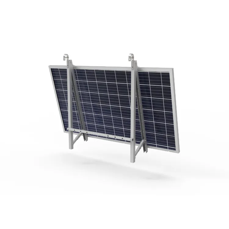 Adjustable Balcony Solar Panel Mounting System Hot-dip Galvanized CE Certified 25-Year Warranty