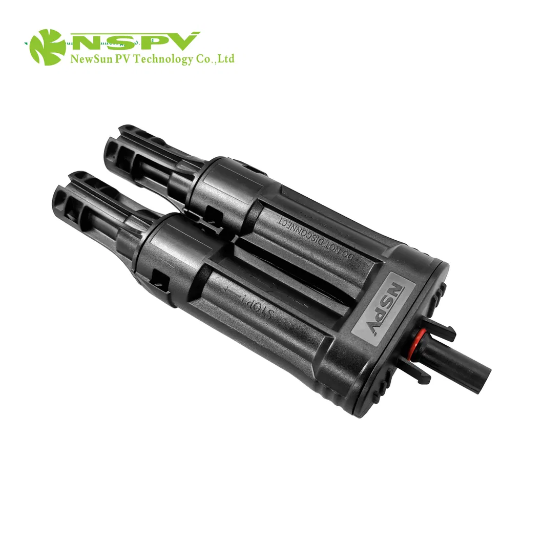 PV 4.0 Cable Assemblies with Fuse Y-Type Branch Connector for Solar System