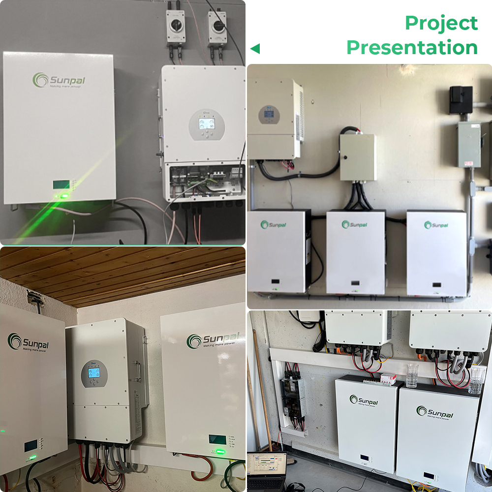 All in One Solar Energy Panel System Kit Off Grid 5Kw 5Kva 10Kw 10Kva Solar Power System Complete Hybrid Full Set