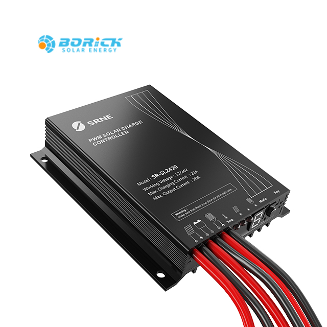 Srne Products 12v 10a/20a Smart Solar Charge Controller For Street Light Sl2420