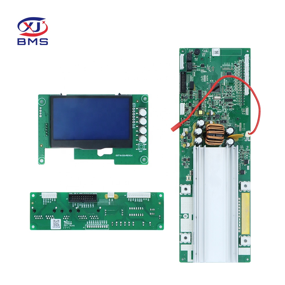 XJ BMS Smart Bms 13s 14s 15s 16s 24v 48v 100a 200a Customizable Solar Energy Storage Battery Management System