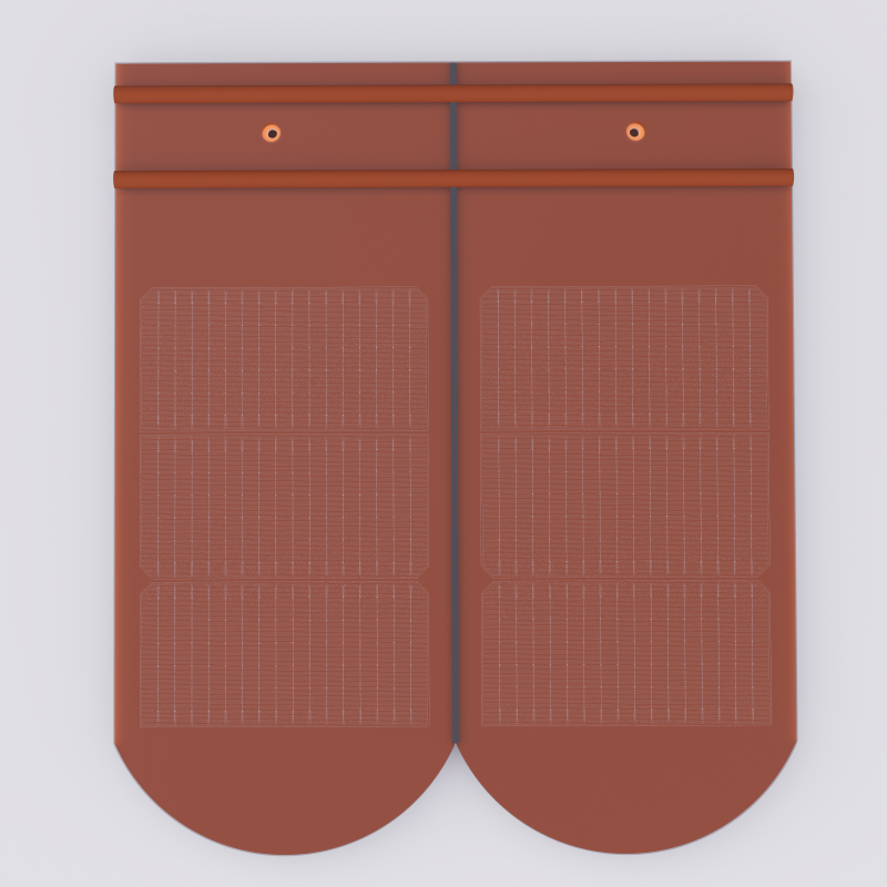 N-Type Solar Roof Tiles Easy Installation BIPV Solar Shingle Photovoltaic Energy Storage System Manufacturer's Product