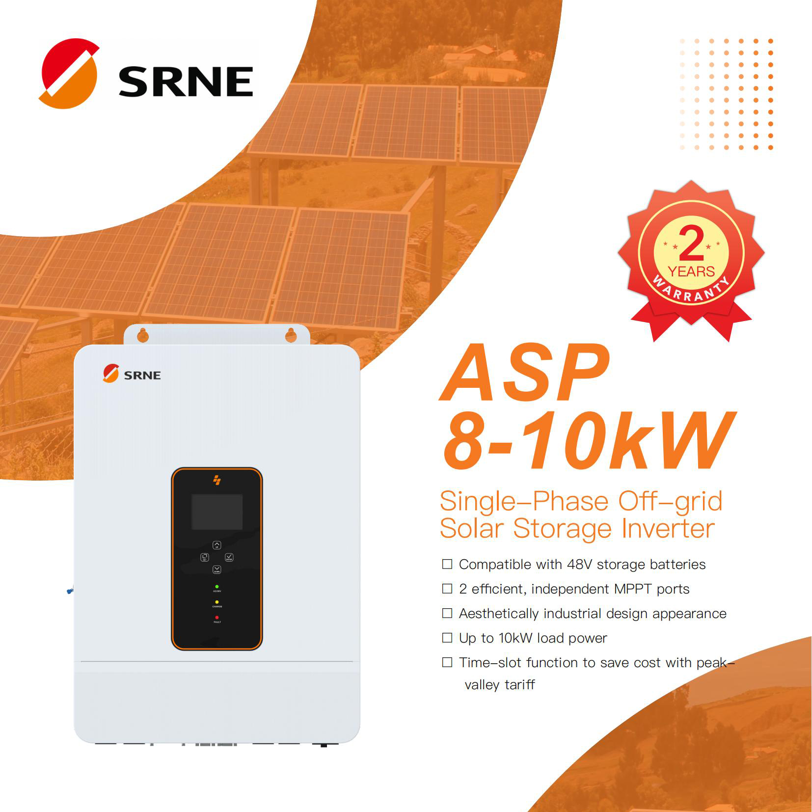 SRNE ASP Solar Storage Inverter