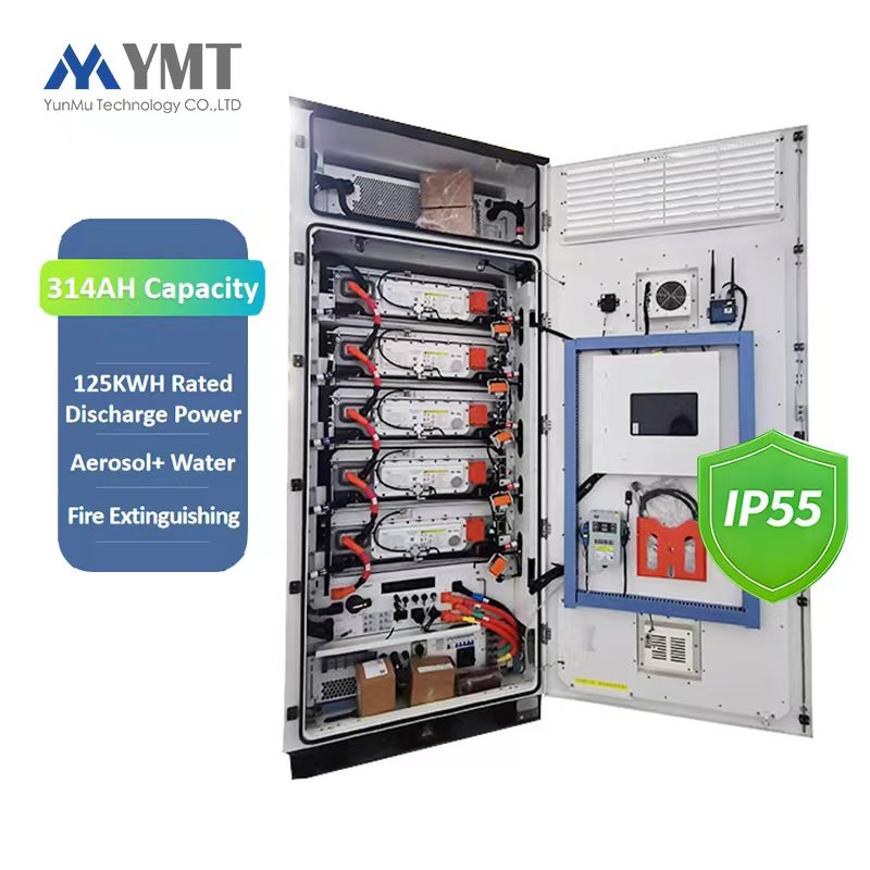 100kwh Power Station IP55 BMS 261KWH High Voltage Battery System for Industrial and Commercial Solar Energy Storage System