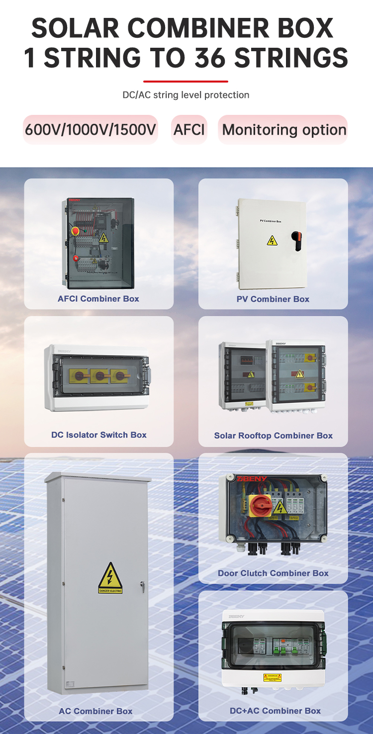 Solar Combiner Box Features