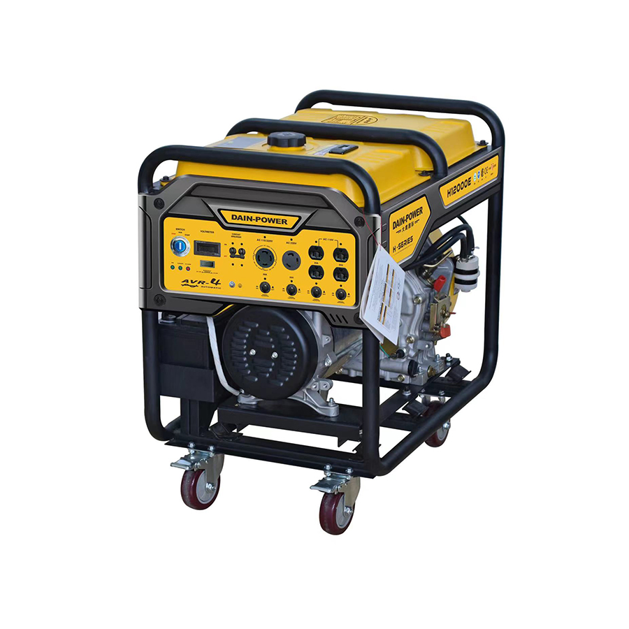 Dain 8/9kVA 10kVA 20kw 30kVA 50kw 3 Phase Portable Mobile Electric Manual Start Solar Atmospheric Water Small Diesel Inverter Gosline Gas Generator Engine Set