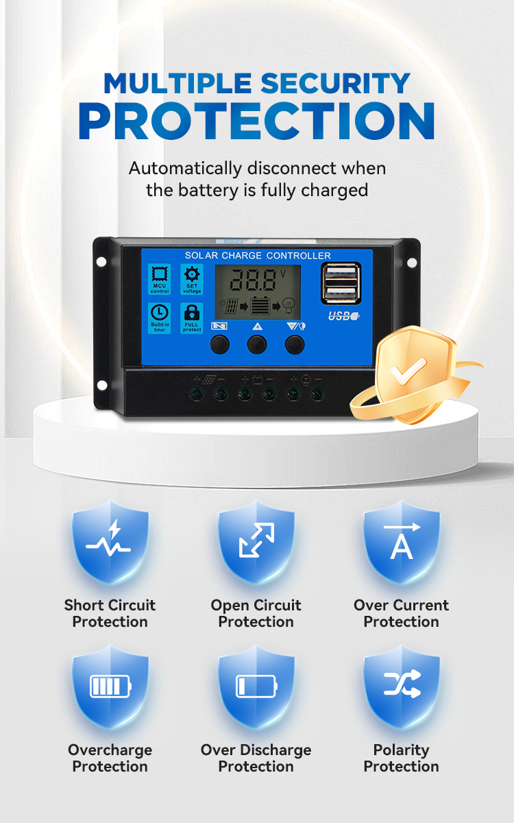 Solar Controller Specifications Diagram