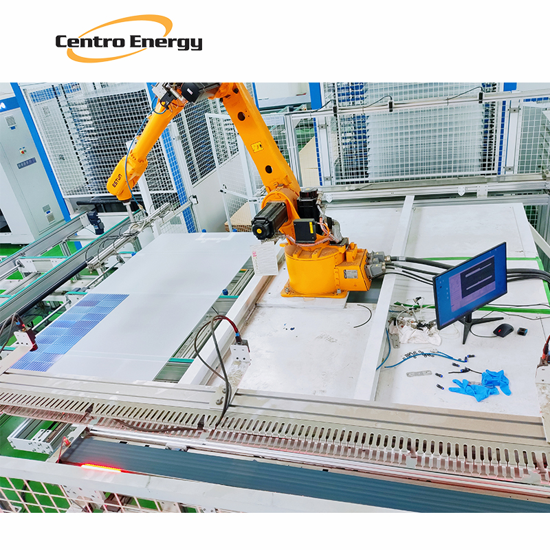 Solar panel assembly details