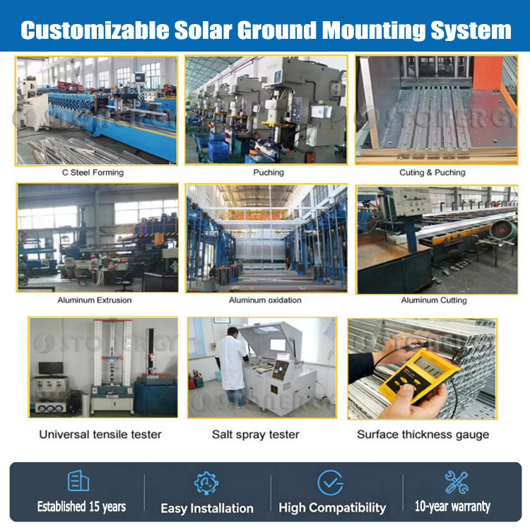 Professional Solar Panel Middle Clamp Solar Central Clamp for Solar Mount Bracket