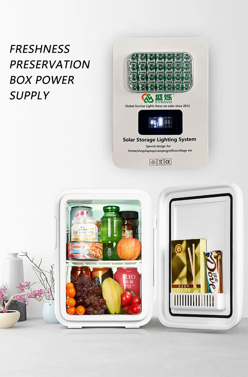 Portable Solar Power Generator for Emergency Outdoor Lighting 938