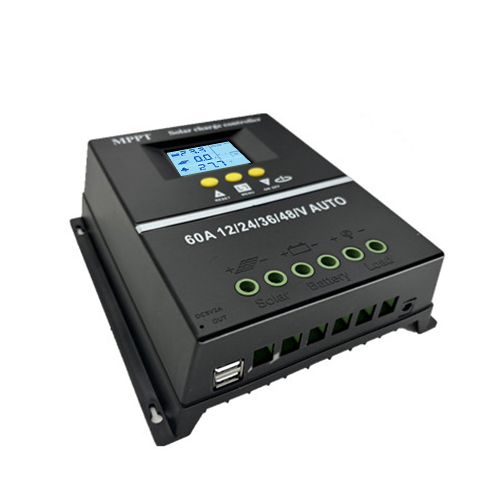 YongFa SY4860A 12V-48V AUTO PWM Solar Charge Controller LCD Display Dual USB 480W Max PV Power 100V Max PV Voltage Lead-acid