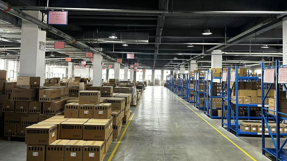 Finished solar energy products ready for shipment